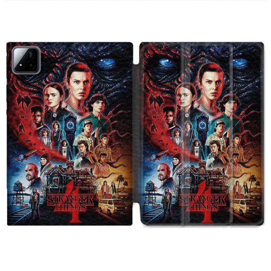 Coque Renforcée Pour Xiaomi Pad 7 / 7 Pro Stranger Things Affiche 4