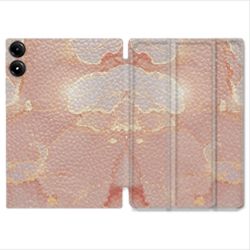 Coque Renforcée Pour Redmi Pad Pro 5G Texture Marbre Rose