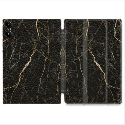 Coque Renforcée Pour Redmi Pad Pro 5G Texture Marbre Noir