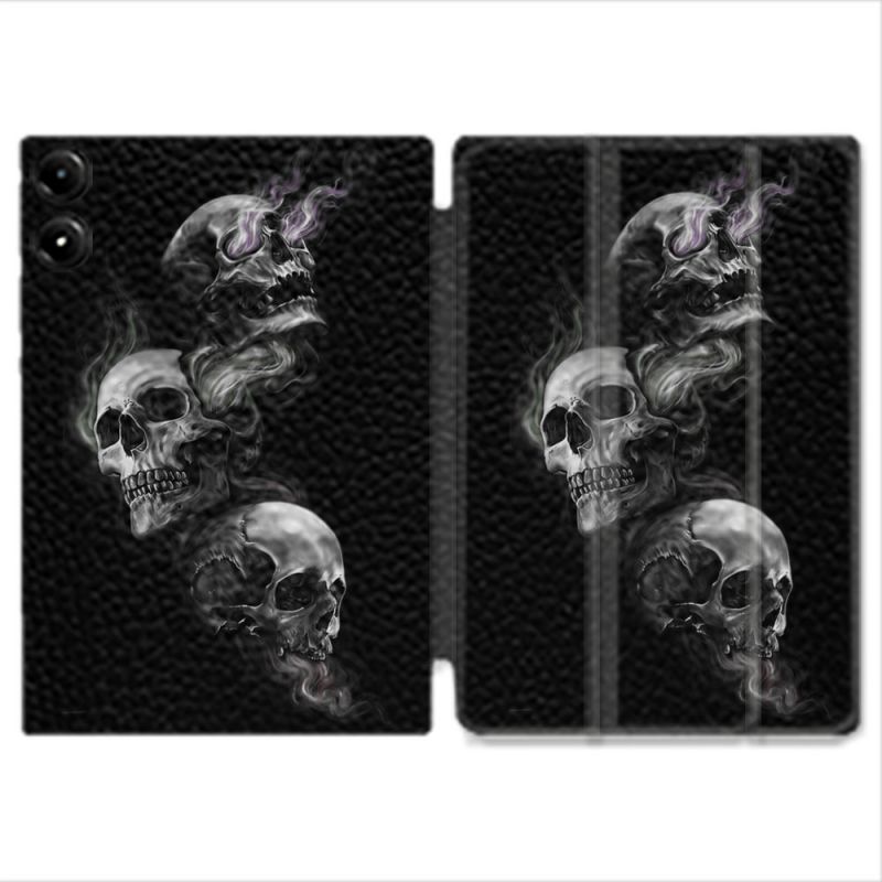 Coque Renforcée Pour Redmi Pad Pro 5G Tete de Mort Triple