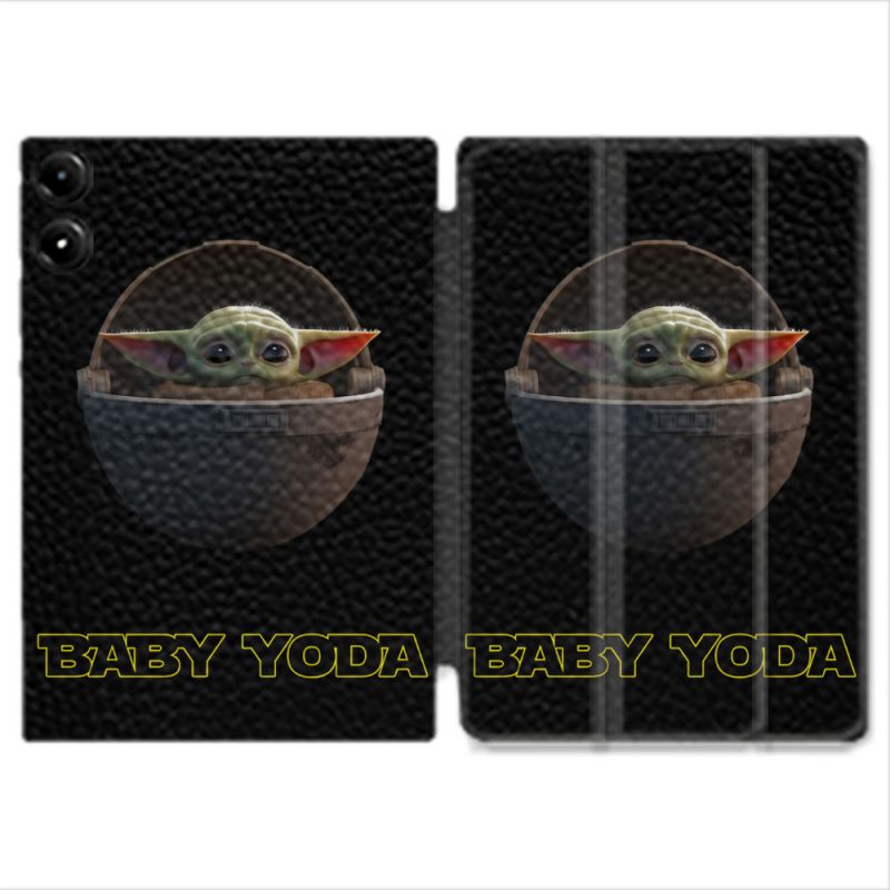 Coque Renforcée Pour Redmi Pad Pro 5G Star Wars - Yoda bebe noir