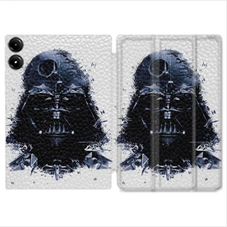 Coque Renforcée Pour Redmi Pad Pro 5G Star Wars - Dark Vador Blanc