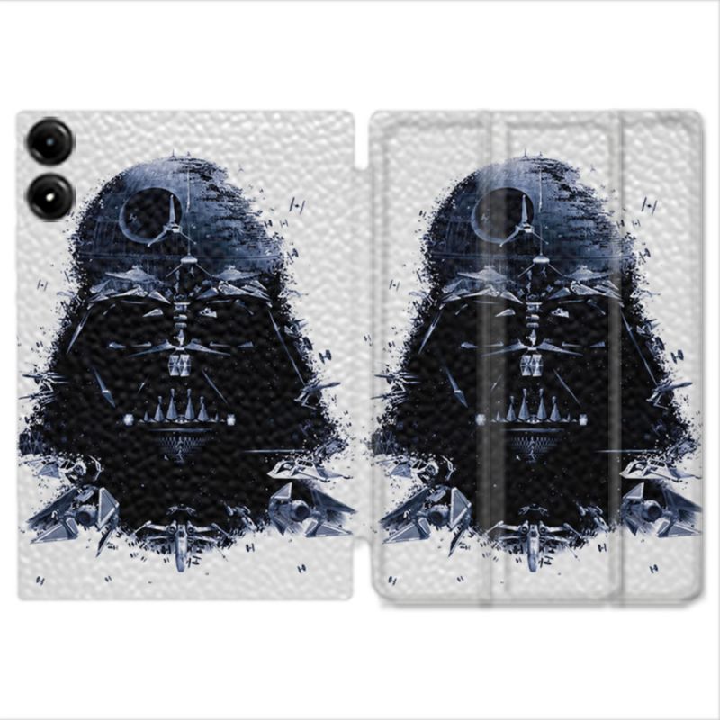 Coque Renforcée Pour Redmi Pad Pro 5G Star Wars - Dark Vador Blanc