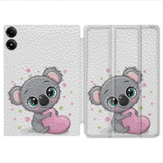Coque Renforcée Pour Redmi Pad Pro 5G Animal Koala Cœur