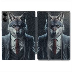 Coque Renforcée Pour Redmi Pad Pro 5G Animal Loup Business