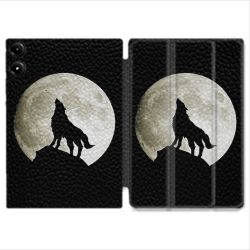 Coque Renforcée Pour Redmi Pad Pro 5G Animal Loup Noir