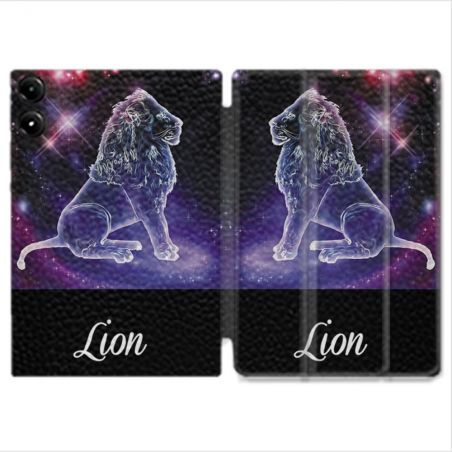 Coque Renforcée Pour Redmi Pad Pro 5G Signe Zodiaque 2 Lion
