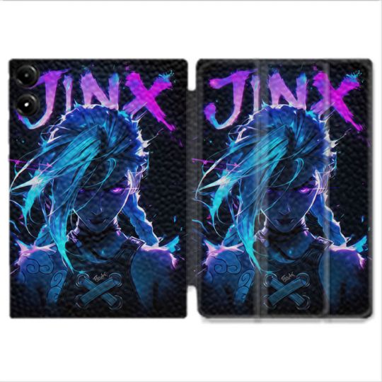 Coque Renforcée Pour Redmi Pad Pro 5G Arcane Jinx Bleu
