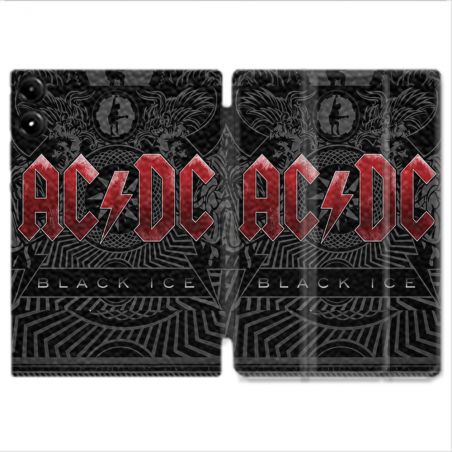 Coque Renforcée Pour Redmi Pad Pro 5G Musique Rock ACDC Rouge
