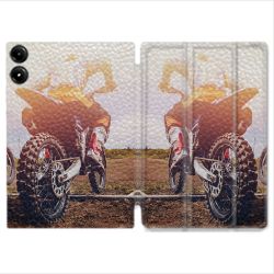 Coque Renforcée Pour Redmi Pad Pro 5G Moto Cross Soleil
