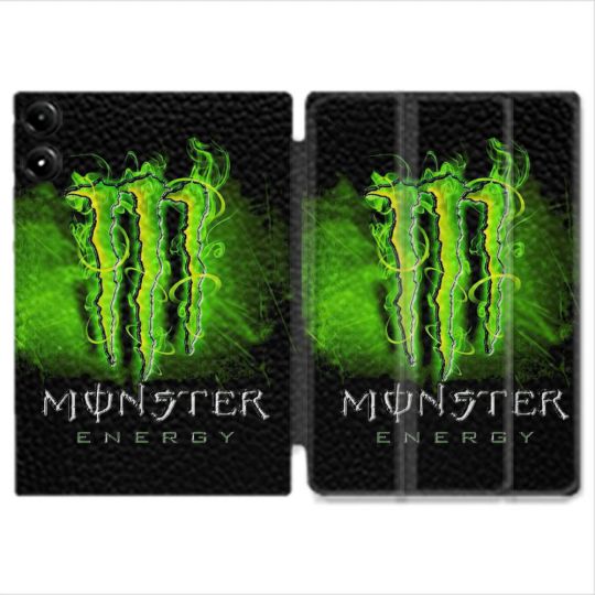 Coque Renforcée Pour Redmi Pad Pro 5G Monster Energy Vert