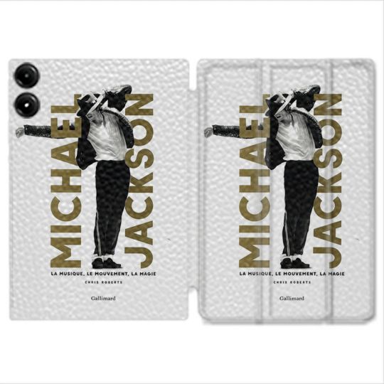 Coque Renforcée Pour Redmi Pad Pro 5G Michael Jackson Blanc