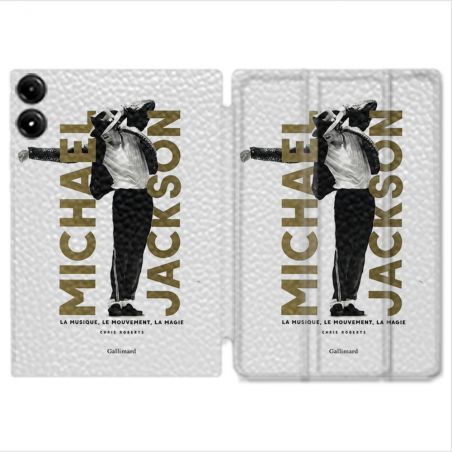Coque Renforcée Pour Redmi Pad Pro 5G Michael Jackson Blanc