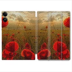 Coque Renforcée Pour Redmi Pad Pro 5G Fleur Coquelicot