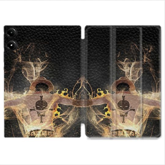 Coque Renforcée Pour Redmi Pad Pro 5G Manga One Piece Ace Noir