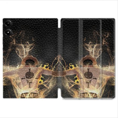 Coque Renforcée Pour Redmi Pad Pro 5G Manga One Piece Ace Noir