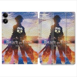 Coque Renforcée Pour Redmi Pad Pro 5G Manga Attaque Titans Soleil