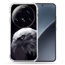 Coque Renforcée Pour Xiaomi 15 Ultra Animal Aigle Royal Noir