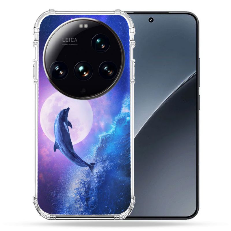 Coque Renforcée Pour Xiaomi 15 Ultra Animal Dauphin Vague