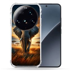 Coque Renforcée Pour Xiaomi 15 Ultra Animal Elephant Savane