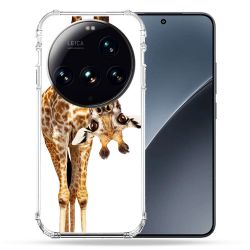 Coque Renforcée Pour Xiaomi 15 Ultra Animal Girafe Blanche