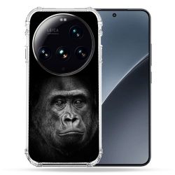 Coque Renforcée Pour Xiaomi 15 Ultra Animal Gorille Noir