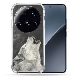 Coque Renforcée Pour Xiaomi 15 Ultra Animal Loup Hurlement