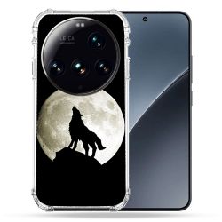Coque Renforcée Pour Xiaomi 15 Ultra Animal Loup Noir