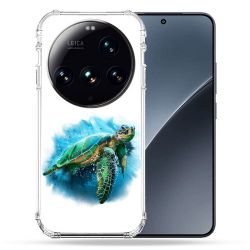 Coque Renforcée Pour Xiaomi 15 Ultra Animal Tortue Blanche multicolore
