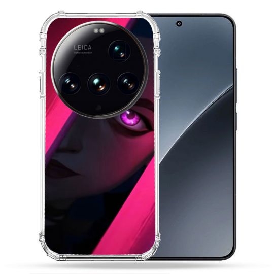 Coque Renforcée Pour Xiaomi 15 Ultra Arcane Jinx Rose
