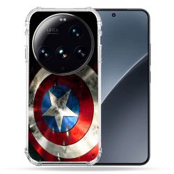 Coque Renforcée Pour Xiaomi 15 Ultra Captain America Bouclier