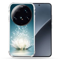 Coque Renforcée Pour Xiaomi 15 Ultra Fleur Lotus Blanc