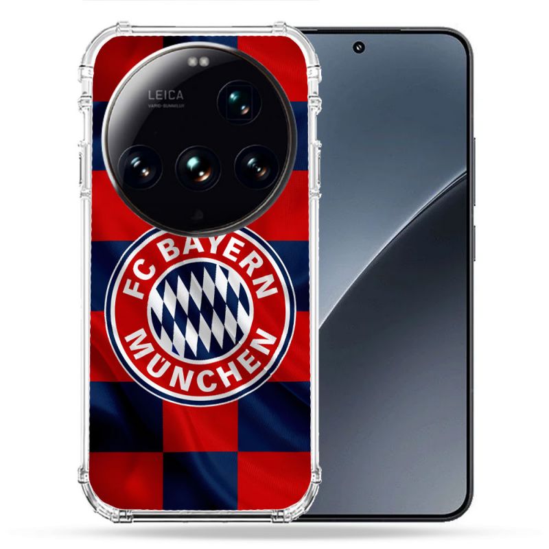 Coque Renforcée Pour Xiaomi 15 Ultra Foot Bayern Munich Carreaux