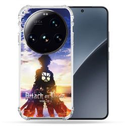 Coque Renforcée Pour Xiaomi 15 Ultra Manga Attaque Titans Soleil