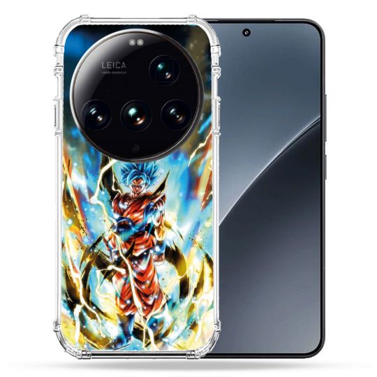 Coque Renforcée Pour Xiaomi 15 Ultra Manga Dragon Ball Sangoku Blanc