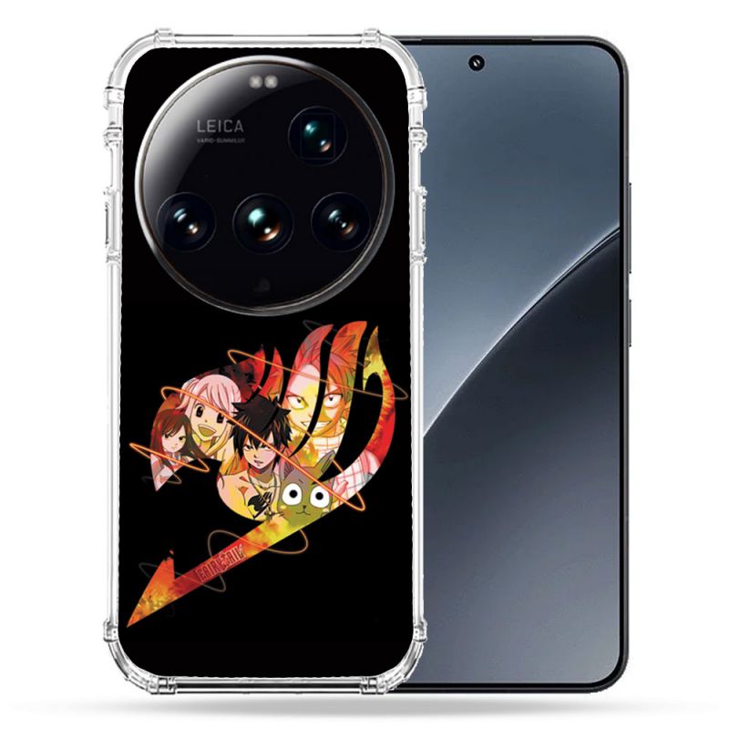Coque Renforcée Pour Xiaomi 15 Ultra Manga Fairy Tail Logo Noir
