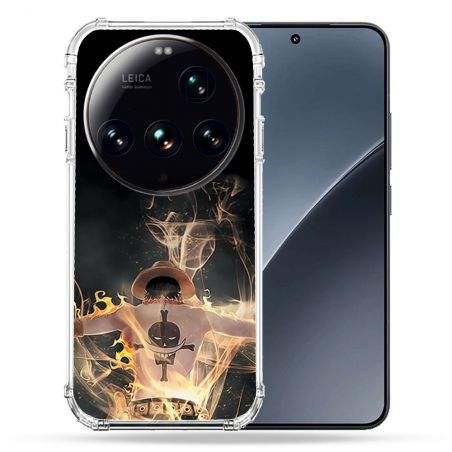 Coque Renforcée Pour Xiaomi 15 Ultra Manga One Piece Ace Noir