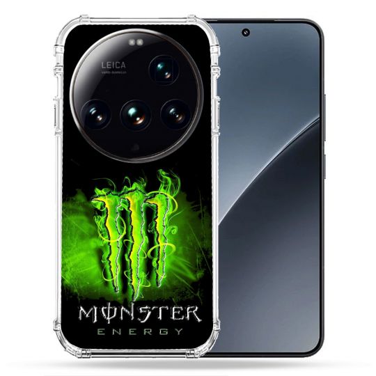 Coque Renforcée Pour Xiaomi 15 Ultra Monster Energy Vert