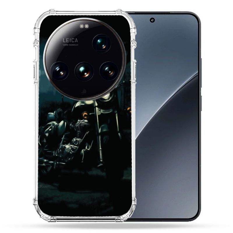Coque Renforcée Pour Xiaomi 15 Ultra Moto Harley Vintage