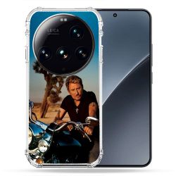 Coque Renforcée Pour Xiaomi 15 Ultra Musique Johnny Hallyday Moto