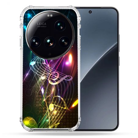 Coque Renforcée Pour Xiaomi 15 Ultra Musique Partition Multicolore