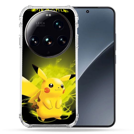 Coque Renforcée Pour Xiaomi 15 Ultra Pokemon Pikachu Eclair