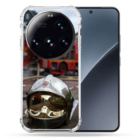 Coque Renforcée Pour Xiaomi 15 Ultra Pompier Casque Camion