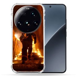 Coque Renforcée Pour Xiaomi 15 Ultra Pompier Escalier