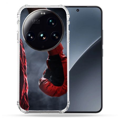 Coque Renforcée Pour Xiaomi 15 Ultra Sport Boxe Gant Rouge