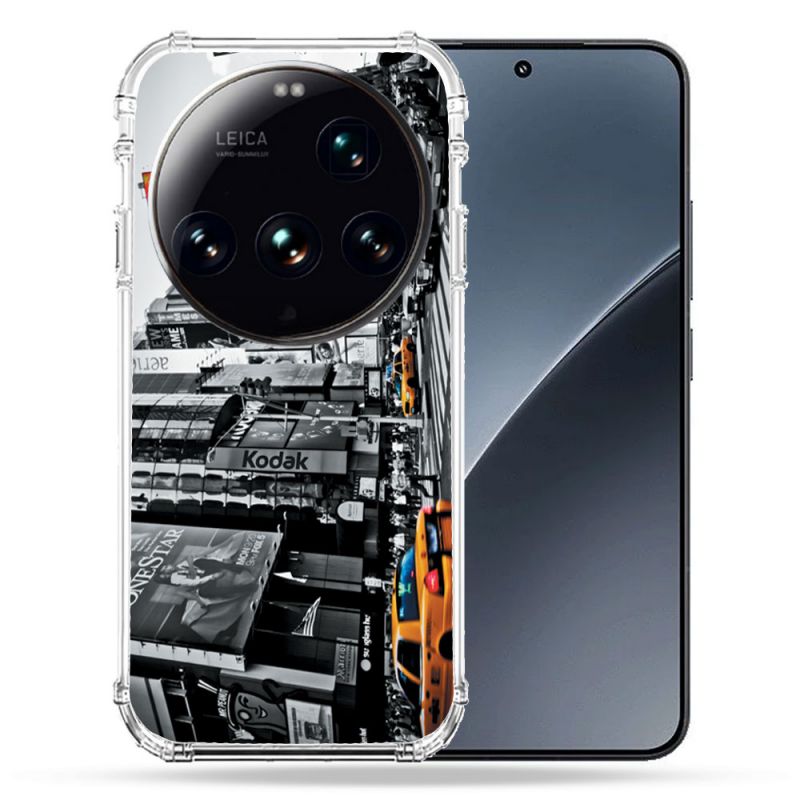 Coque Renforcée Pour Xiaomi 15 Ultra Voyage Amerique USA New York Taxi