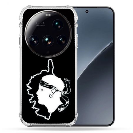 Coque Renforcée Pour Xiaomi 15 Ultra Voyage Corse Noir