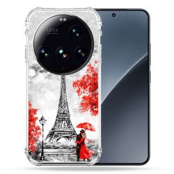 Coque Renforcée Pour Xiaomi 15 Ultra Voyage France Paris Rouge