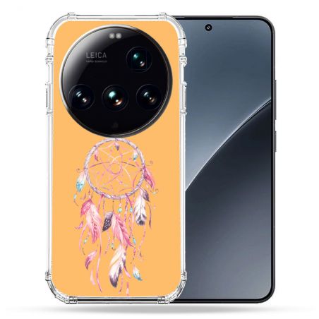Coque Renforcée Transparente Pour Xiaomi 15 Ultra Attrape Reve Rose