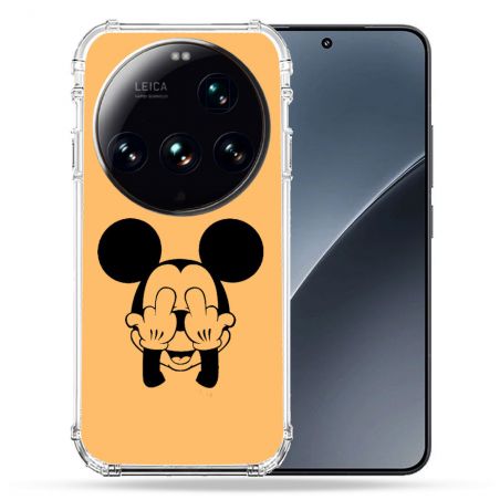 Coque Renforcée Transparente Pour Xiaomi 15 Ultra Mickey doigt